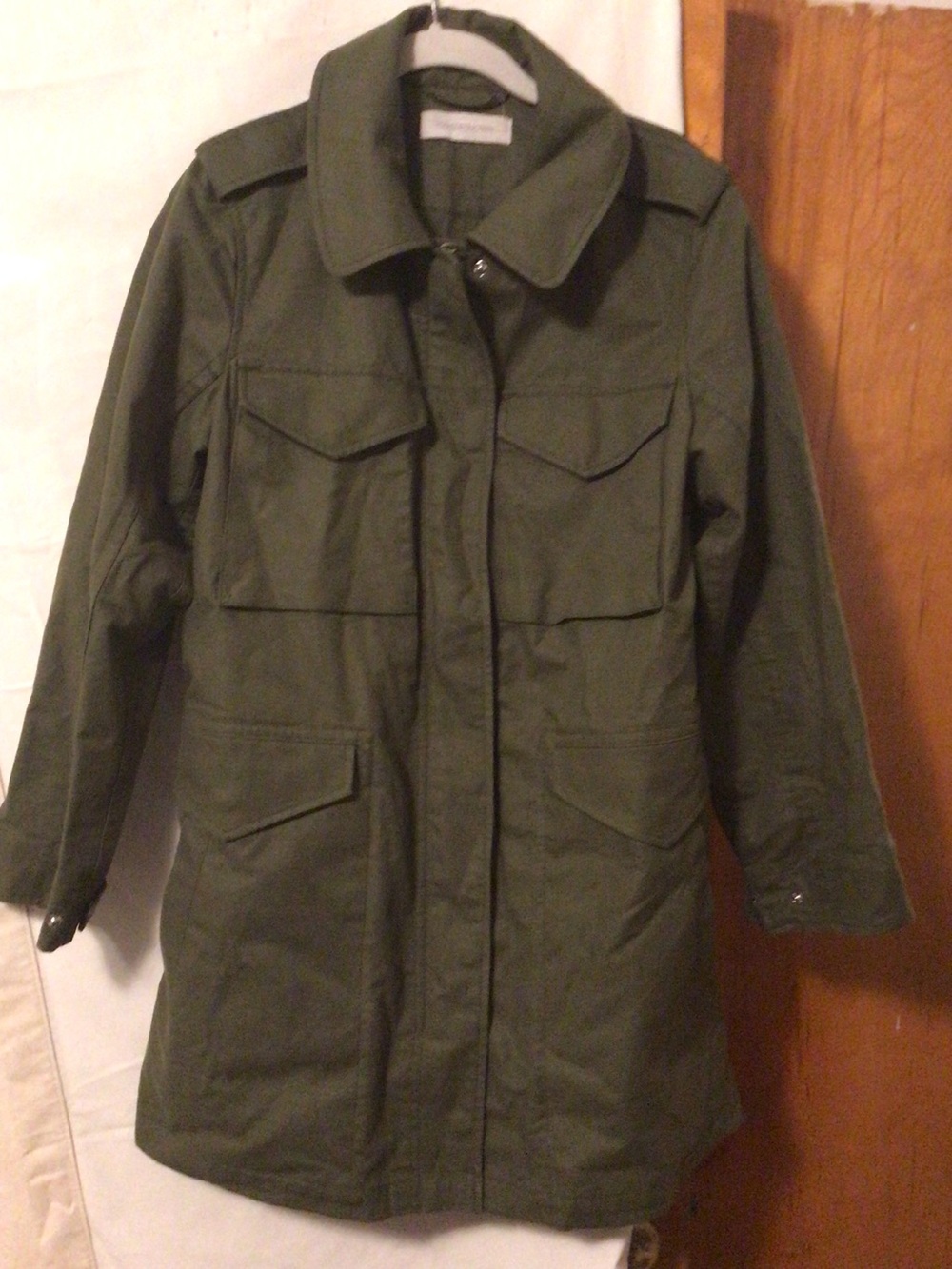 Outerknown  military style organic cotton and hem material SZ XS/TP jacket